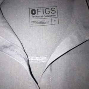 Rafael fig scrub top